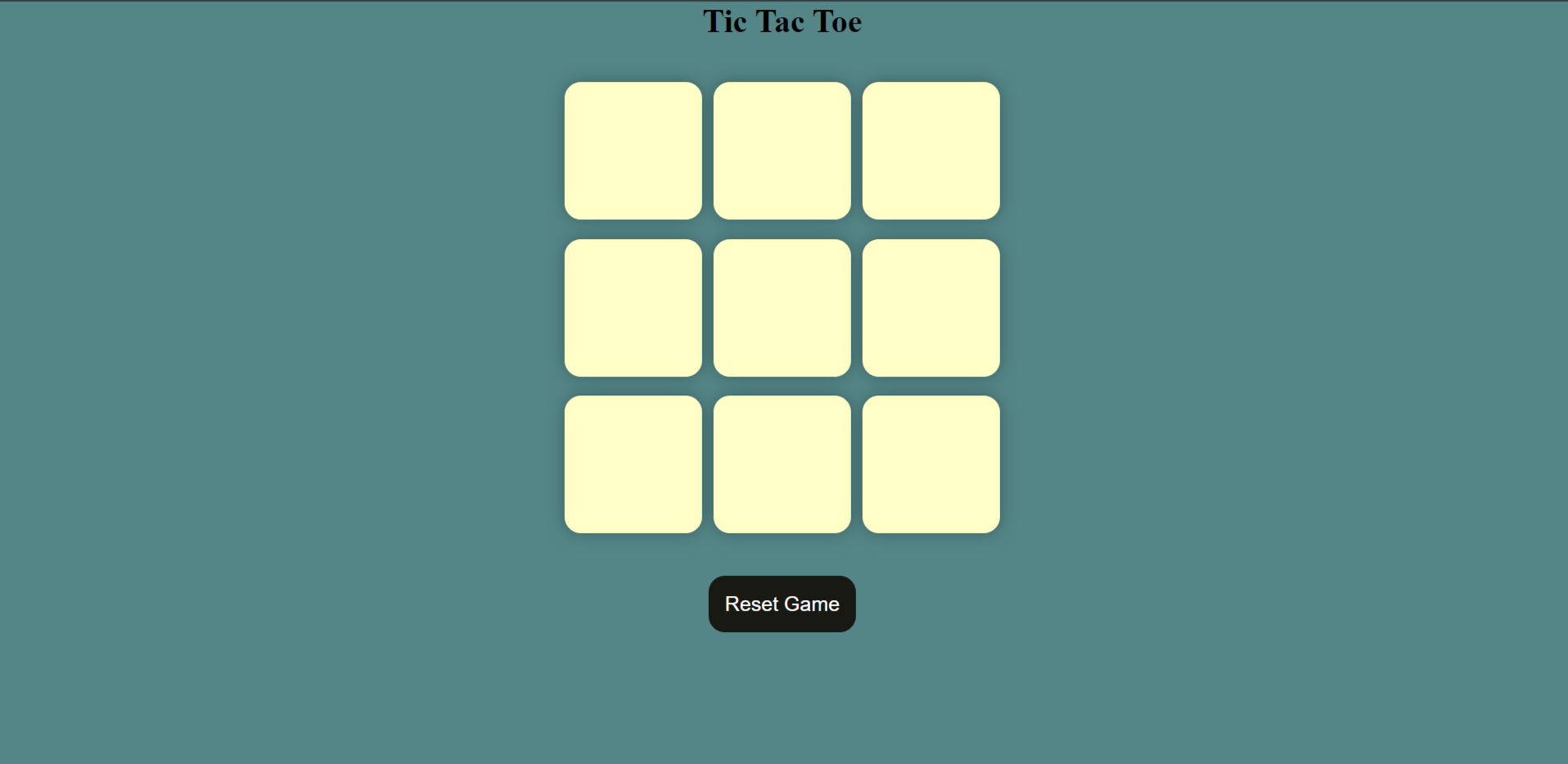 Tic-Tac-Toe